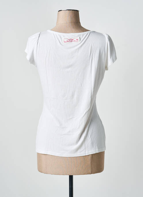 Tricou alb POUPEE CHIC femeie