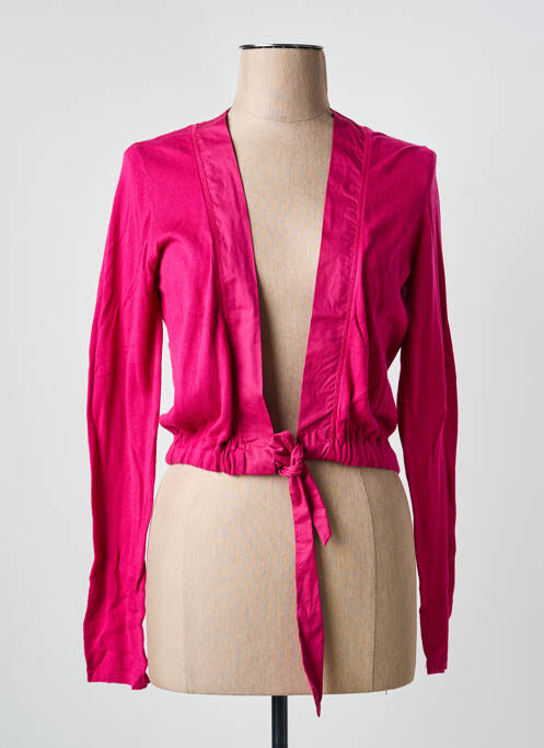 Vestă cu mâneci lungi roz ELIANE ET LENA femeie