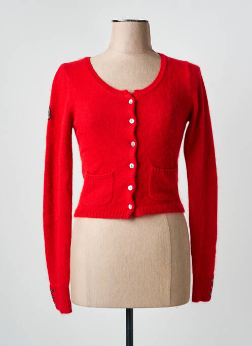 Vestă cu mâneci lungi roșu CHIPIE femeie