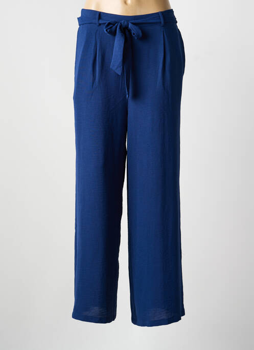 Pantalon drept albastru MOLLY BRACKEN femeie
