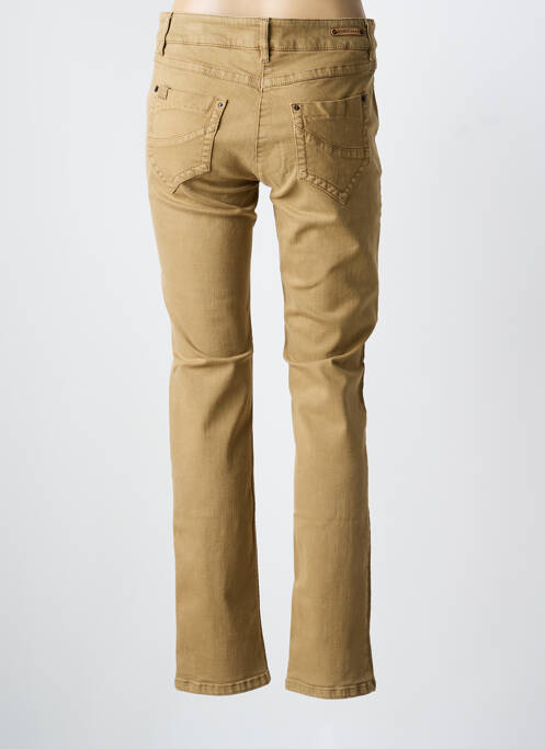 Blugi cu croială slim maro ZERRES femeie