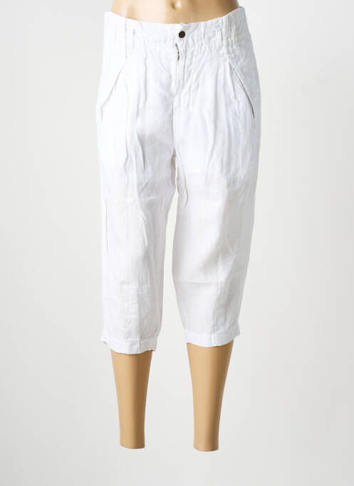 Pantalon trei sferturi alb ELIANE ET LENA femeie