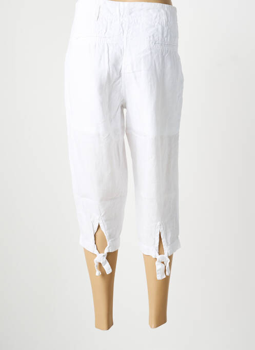 Pantalon trei sferturi alb ELIANE ET LENA femeie