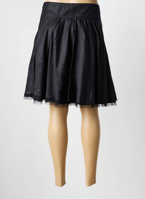 Fustă midi negru ESSENTIEL femeie