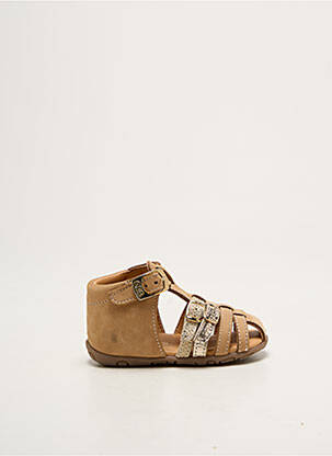 Sandale/Pantofi decupați maro GBB fată