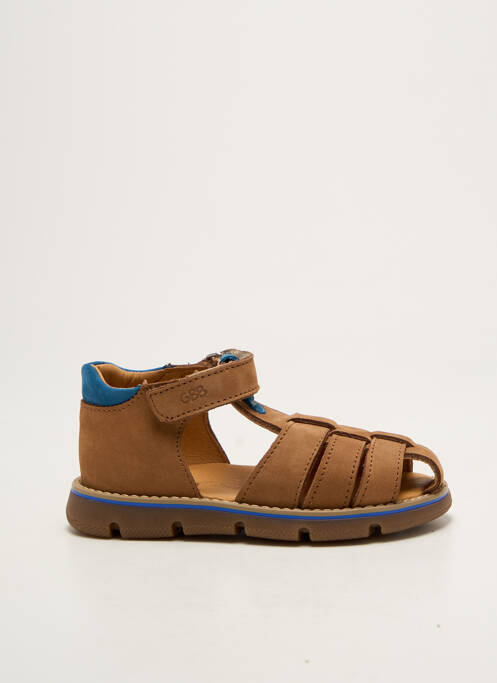Sandale/Pantofi decupați maro GBB băiat