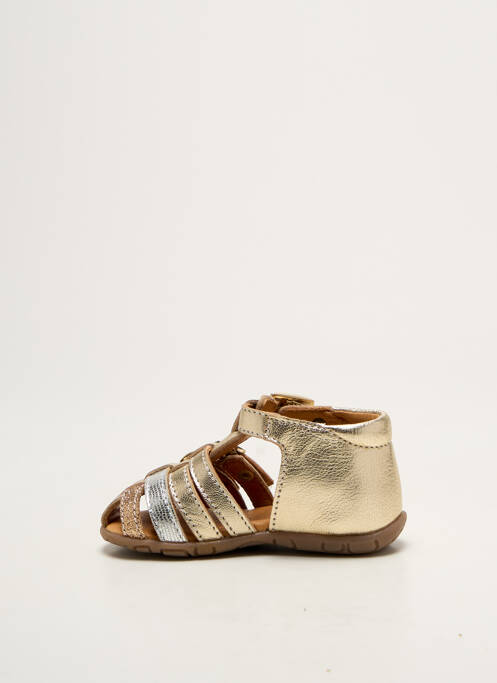 Sandale/Pantofi decupați auriu GBB fată