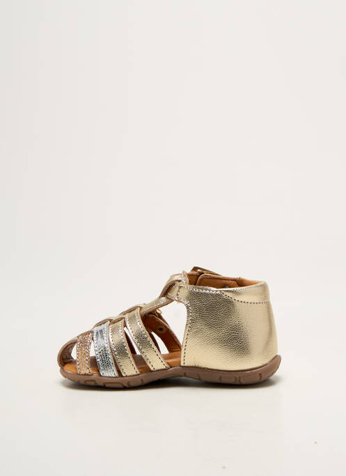 Sandale/Pantofi decupați auriu GBB fată
