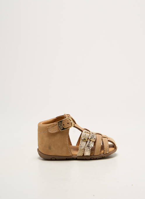 Sandale/Pantofi decupați maro GBB fată