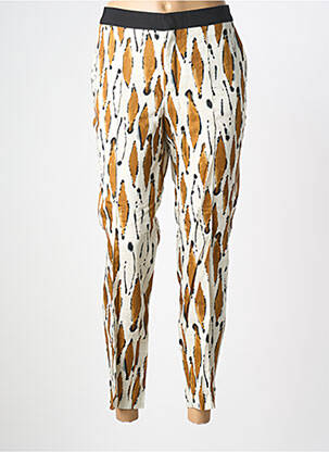 Pantalon 7/8 bej CHLOÉ STORA femeie