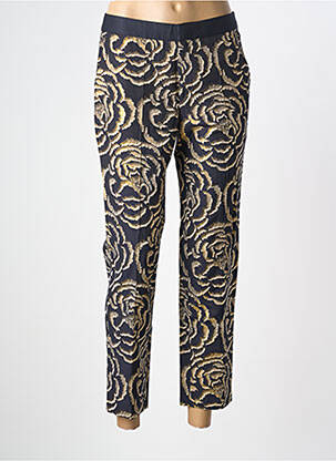 Pantalon 7/8 elasticitate mărime normală negru CHLOÉ STORA femeie