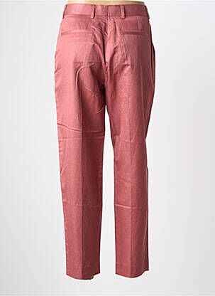 Pantalon 7/8 talie înaltă talie înaltă roz CHLOÉ STORA femeie