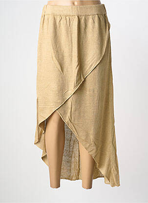 Fustă lungă bej MA(E)VY femeie