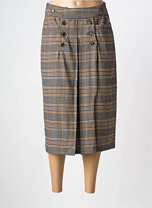 Fustă midi albastru SESSUN femeie