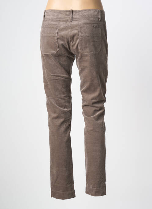 Pantalon slim maro SESSUN femeie