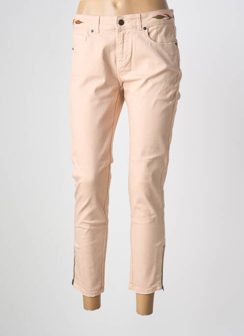 Blugi cu croială slim roz SWILDENS femeie