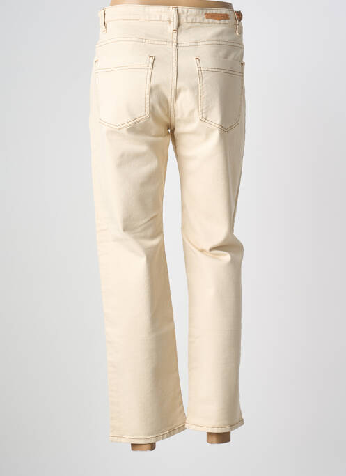 Blugi cu croială dreaptă bej SESSUN femeie