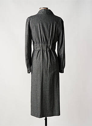 Rochie lungă mâneci lungi mâneci lungi gri BA&SH femeie