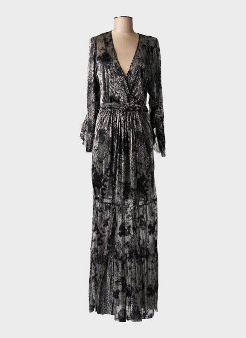 Rochie lungă argintiu BA&SH femeie