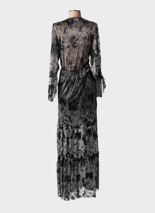 Rochie lungă argintiu BA&SH femeie