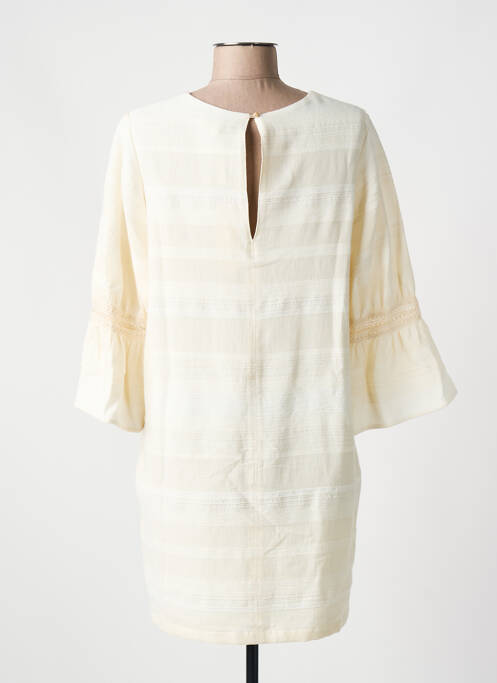 Rochie scurtă bej SESSUN femeie