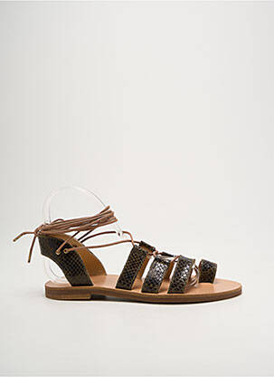 Șlapi verde ISABELLE VARIN femeie