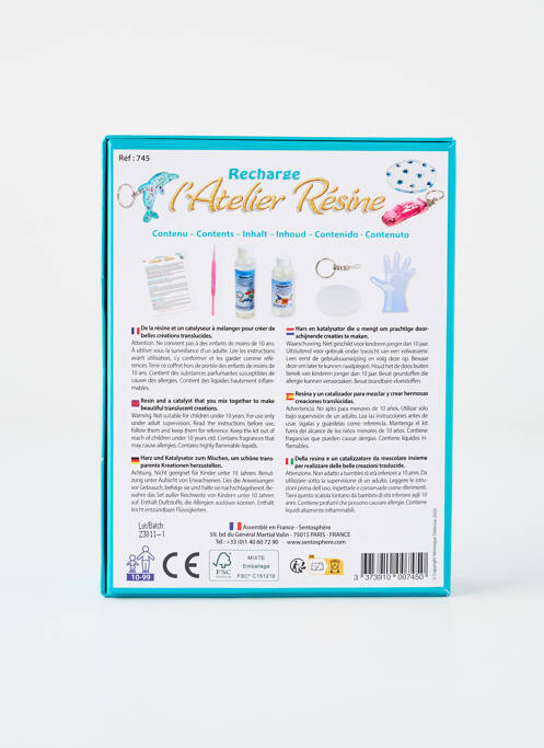 Accesoriu divers albastru SENTOSPHERE copil