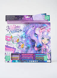 Accesoriu divers imprimeu fantezie violet NEBULOUS STARS fată