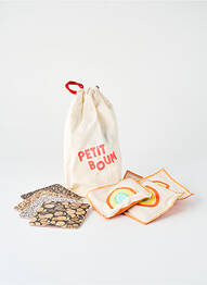 Accesoriu divers imprimeu fantezie bej PETIT BOUM enfant