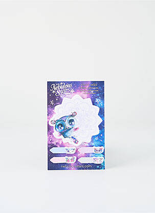 Accesoriu divers imprimeu fantezie violet NEBULOUS STARS fată
