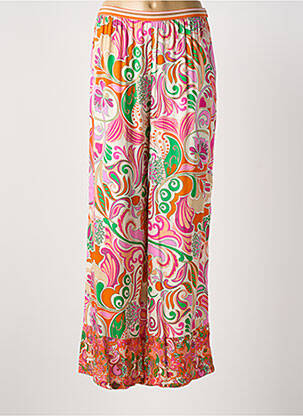 Pantalon drept roz PAUL BRIAL femeie