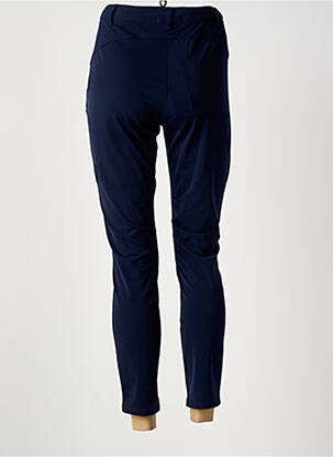 Pantalon 7/8 elasticitate mărime normală albastru MALOKA femeie