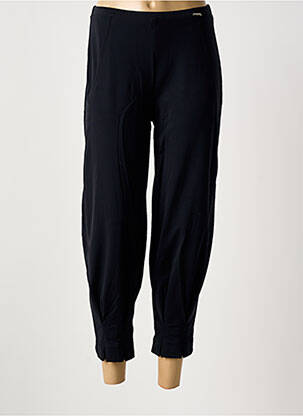 Pantalon 7/8 elasticitate mărime normală negru MALOKA femeie