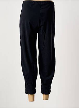 Pantalon 7/8 elasticitate mărime normală negru MALOKA femeie