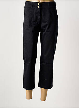 Pantalon trei sferturi negru PAUL BRIAL femeie