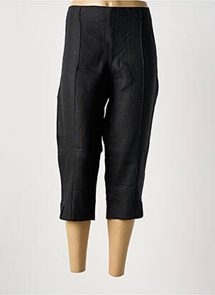 Pantalon trei sferturi negru MALOKA femeie