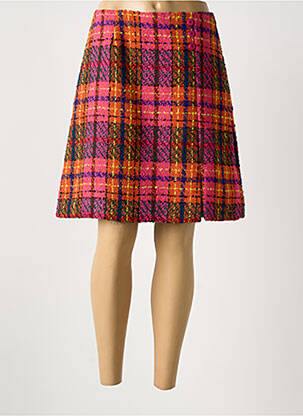 Fustă midi roz PAUL BRIAL femeie