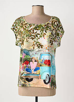 Tricou verde MALOKA femeie