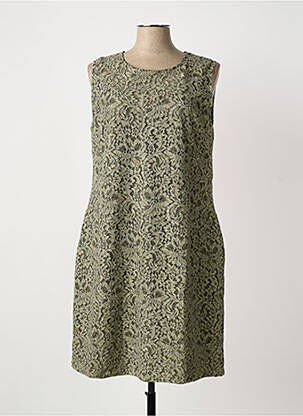 Rochie midi fără mâneci fără mâneci verde PAUL BRIAL femeie