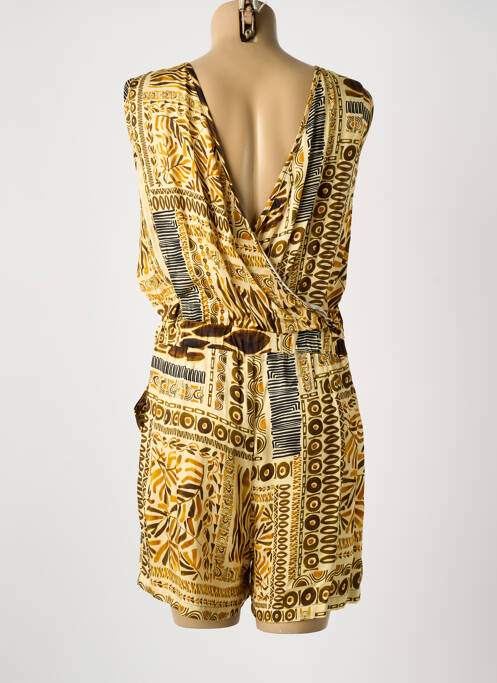 Salopetă scurtă galben PAUL BRIAL femeie