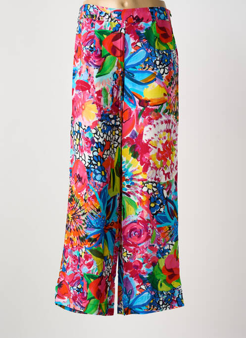 Pantalon larg albastru MALOKA femeie