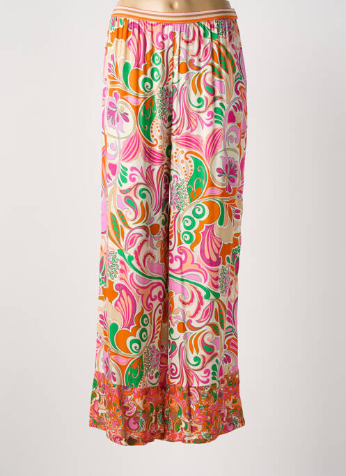 Pantalon drept roz PAUL BRIAL femeie