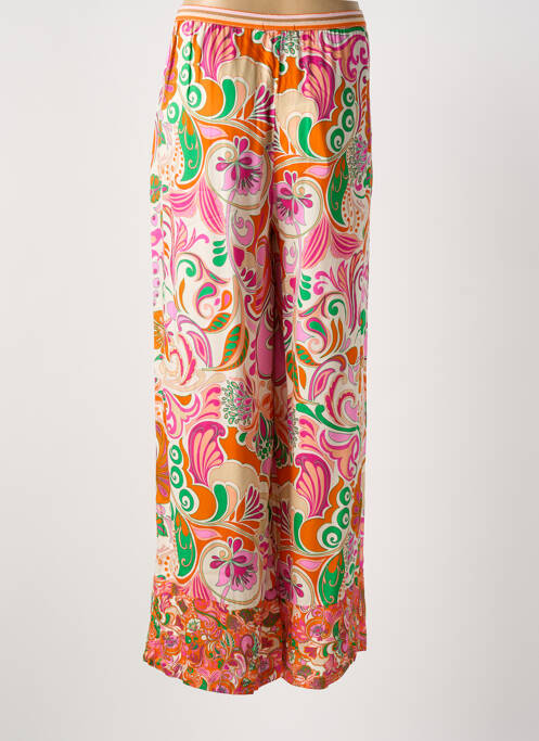 Pantalon drept roz PAUL BRIAL femeie