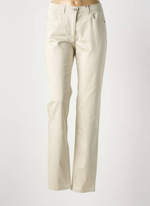 Pantalon drept bej JOCAVI femeie