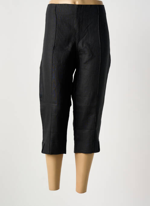 Pantalon trei sferturi negru MALOKA femeie