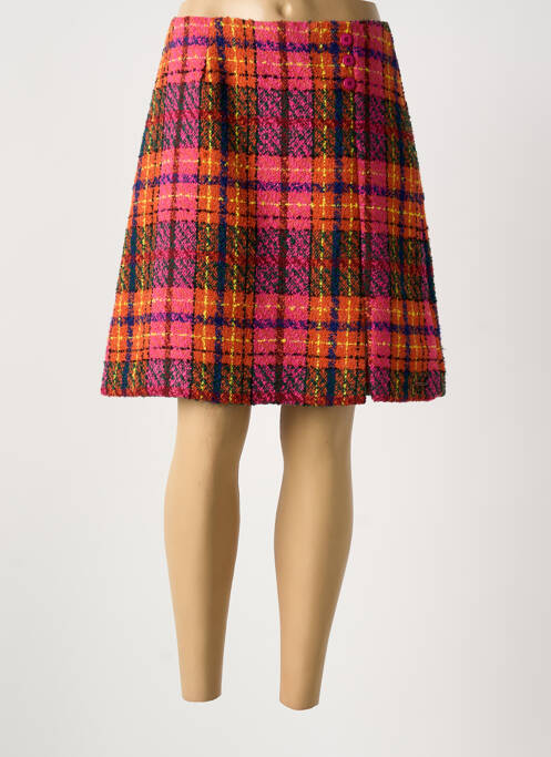 Fustă midi roz PAUL BRIAL femeie