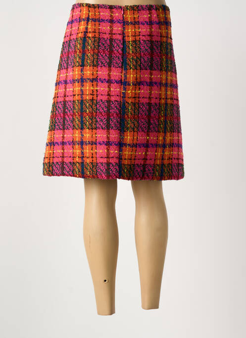 Fustă midi roz PAUL BRIAL femeie