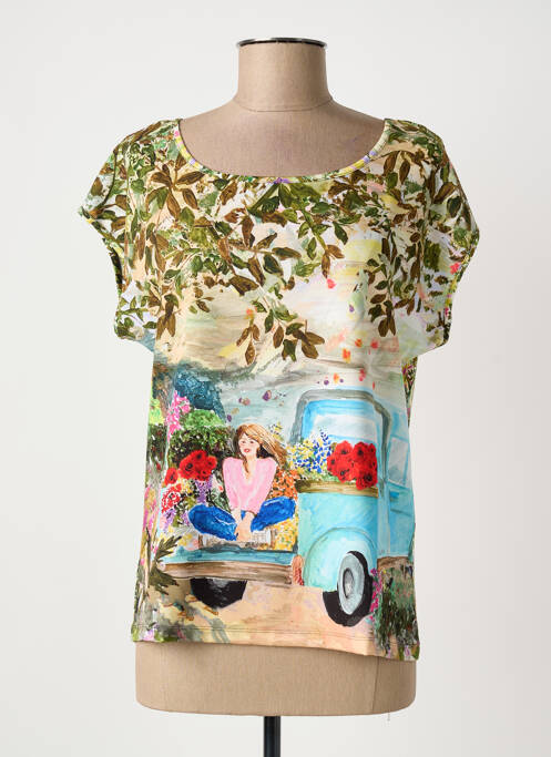 Tricou verde MALOKA femeie