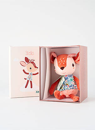 Doudou portocaliu LILLIPUTIENS copil