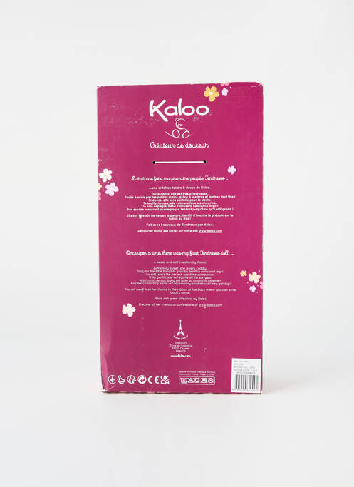 Doudou violet KALOO fată